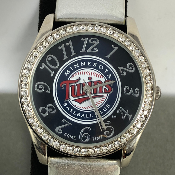 Game Time Twins Crystal Glitz Series quartz Watch - Picture 1 of 5